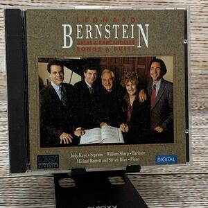 Leonard Bernstein Arias & Barcarolles - Songs‎ & Duets [1990 CD] Koch